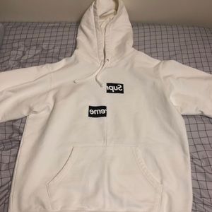 Supreme cdg hoodie
